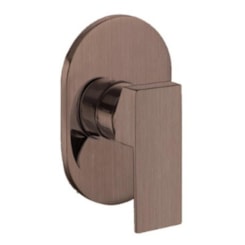 Acabamento De Misturador Para Ducha Higiênica Flexível  Deca Kr260 27bh Bronze Hera Escovado Kromma