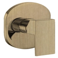 Acabamento De Misturador Para Ducha Higiênica Flexível  Deca Kr260 4984-24de Dourado Escovado Kromma
