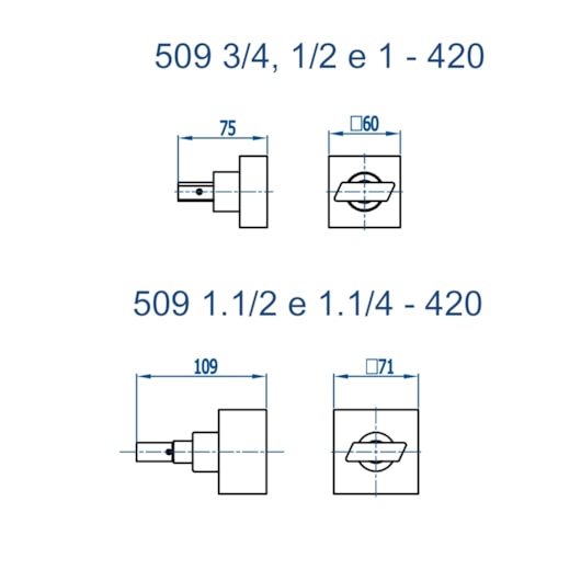 Acabamento De Registro Para Base Deca E Similares 3/4 D'oro Vecchio - Imagem principal - cc86c7e5-edd5-433e-b56a-d0419c779992