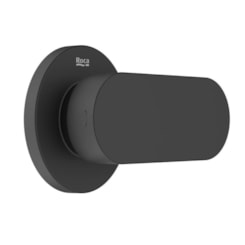 Acabamento De Registro Universal 1/2,3/4,1 Cala Matte Black Roca