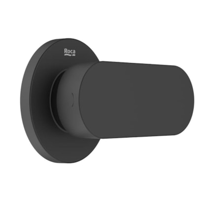 Acabamento De Registro Universal 1/2,3/4,1 Cala Matte Black Roca