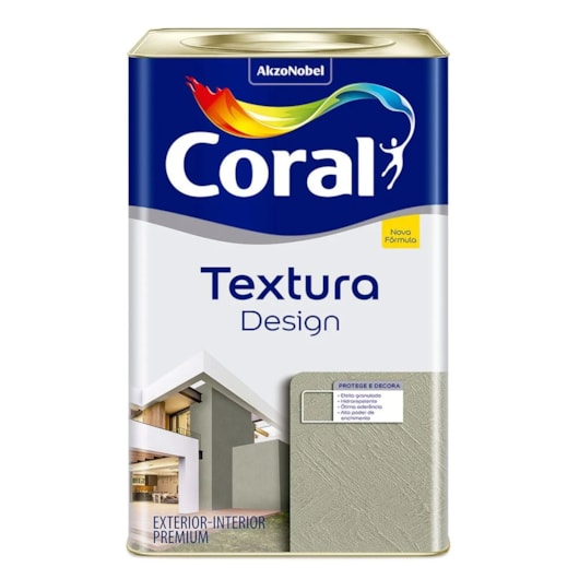 Acabamento Decorativo Textura Design Loc Base Coral 22Kg - Imagem principal - 8a53eb6a-f9bb-4f92-a49f-dc6b2a380a27