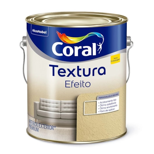 Acabamento Decorativo Textura Efeito Loc Base Coral 5Kg - Imagem principal - b69f95ce-ba1c-4362-acd7-04722c6a13e5
