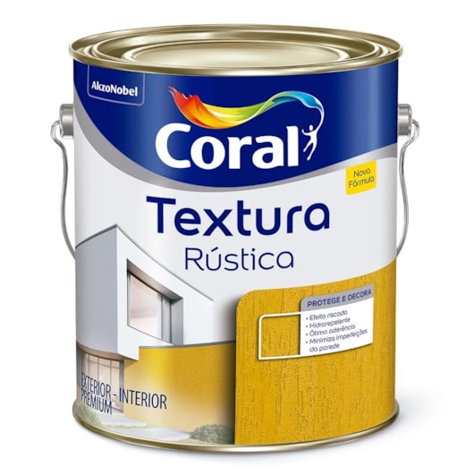 Acabamento Decorativo Textura Rústica Branco Coral 5Kg  - Imagem principal - 1469f4dc-b983-486b-9cc5-85cc95afcc3a