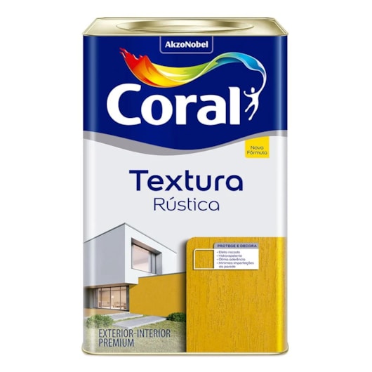 Acabamento Decorativo Textura Rustica Loc Base Coral 22kg - Imagem principal - 7dcc5250-b7d1-4119-9398-aef063a8a78b