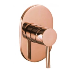 Acabamento Misturador De Ducha Higiênica Para Base Deca 4984 Rose Gold Rubinettos