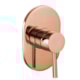 Acabamento Misturador De Ducha Higiênica Para Base Deca 4984 Rose Gold Rubinettos - 40083512-2910-449c-9a6b-3719e68fdd6e