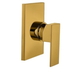 Acabamento Misturador Para Chuveiro E Ducha Higiênica Docol Kr7702 Dourado Kromma 4cm