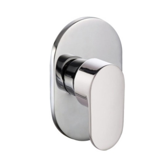 Acabamento Misturador Para Chuveiro Para Base Docol Kr802 Cromado Kromma 4,5cm - Imagem principal - bf22abbd-1752-4b60-b093-422cbf82143b