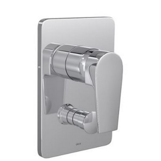 Acabamento Monocomando 4 Vias Level Cromado Deca - Imagem principal - 67cf26ab-f616-4e57-a834-9394eccca85d