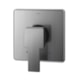 Acabamento Monocomando Para Chuveiro E Ducha Higiênica Base Deca Edge Grafite Escovado Docol - ceca87b4-88e6-48ad-afb2-8c3031b38fbb