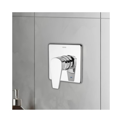 Acabamento Monocomando Para Chuveiro E Ducha Higiênica Lift 1/2 Cromada Docol
