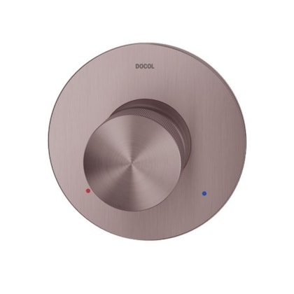 Acabamento Monocomando Para Chuveiro E Ducha Higiênica Mix Match Cobre Escovado Docol