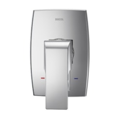 Acabamento Monocomando Para Chuveiro E Ducha Higiênica Vougan Cromada Docol