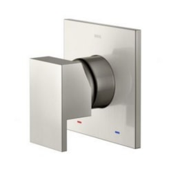 Acabamento Monocomando Para Chuveiro New Edge Níquel Escovado Docol