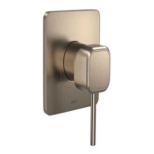 Acabamento Monocomando Para Chuveiro Quadrada  You Corten Deca - Imagem principal - 2ea272f0-2cad-46d5-bcc5-219c02020155