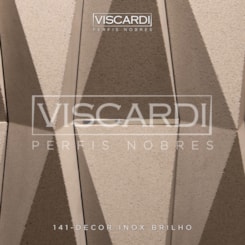 Acabamento P/ Piso/Parede Decor 141 Inox Brilho Aço Inox 304 Viscardi