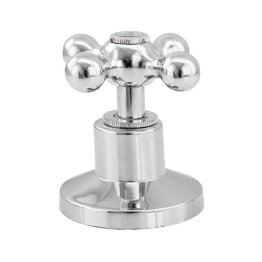 Acabamento p/ Registro Base Deca e Similares de 1.1/2 e 1.1/4 Cromado Romar - Imagem principal - 05d17c7f-01d7-455f-b0af-d3d4630ab055