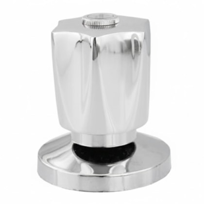 Acabamento p/ Registro Base Deca e Similares de 1/2, 3/4 e 1 Cromado Romar