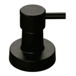 Acabamento p/Registro Bello Black Grande Preto Fosco Romar