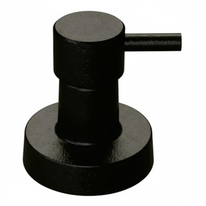 Acabamento p/Registro Bello Black Pequeno Preto Fosco Romar