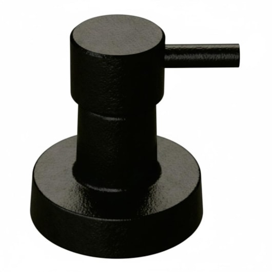 Acabamento p/Registro Bello Black Pequeno Preto Fosco Romar - Imagem principal - 05390a2f-2071-45a1-80f6-baf24f2c62fa