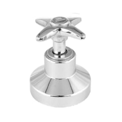 Acabamento p/Registro C23 Cromado 1.1/2? e 1.1/4? Romar