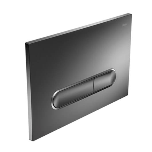 Acabamento Para Caixa de Descarga Embutida Base Docol Salvágua Grafite Polido Docol - Imagem principal - 21a985b3-4ea3-484d-952d-06301da16ecb