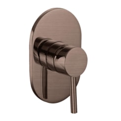 Acabamento Para Misturador Ducha Higiênica Base Deca Bronze Hera Escovado Kromma
