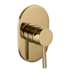 Acabamento Para Misturador Ducha Higiênica Base Deca Champagne Matte Kromma 3cm