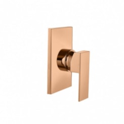 Acabamento Para Misturador Monocomando Ducha Higiênica Base Deca Rose Gold Kromma