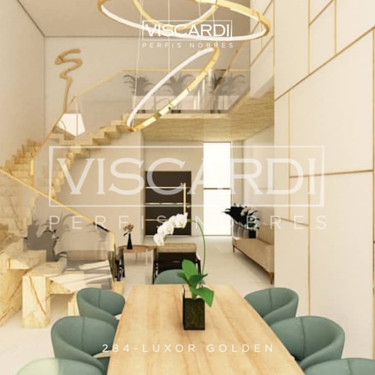 Acabamento Para Parede Luxor 284 Golden Brilho Alumínio Anodizado Viscardi - Imagem principal - 6761f012-8ce1-452e-b9e7-8228e8e12d99