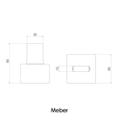 Acabamento para Registro 1/2