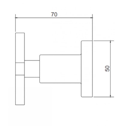 Acabamento Para Registro 1/2 3/4 E 1 Cromado Meber