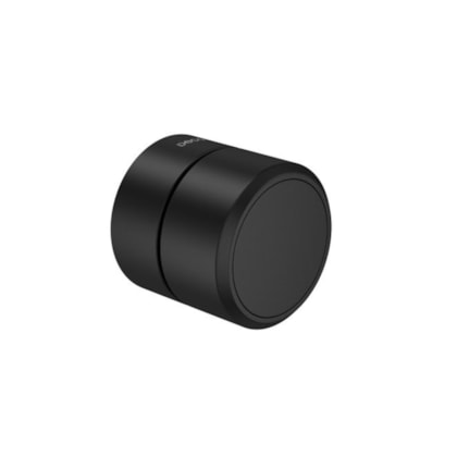 Acabamento Para Registro 1/2,3/4 e 1 Redondo You Black Matte Deca