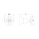 Acabamento Para Registro 1/2'', 3/4'' e 1'' Supernova Meber - b8027d5c-ba55-4285-b6d4-e076336b2d7b