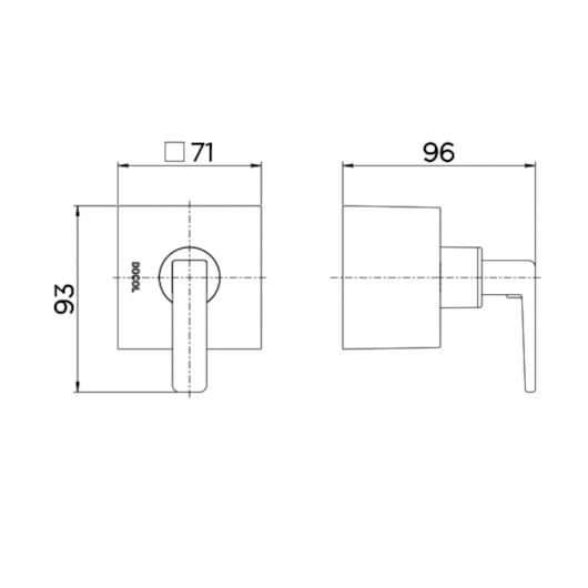Acabamento Para Registro Base Deca 1.1/2 1.1/4 Docolstillo Ouro Escovado Docol - Imagem principal - bdbd4090-5fc0-418e-87c9-670860828d0d