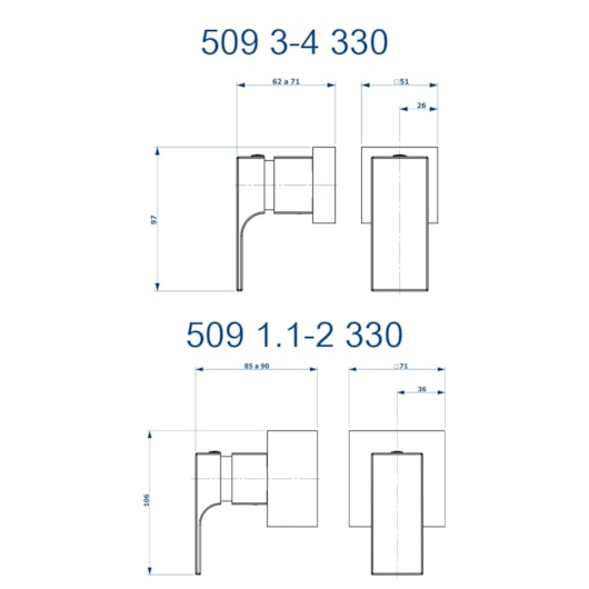 Acabamento Para Registro Base Deca 1.1/2 Retta 330 509 Doro Vecchio Fani - Imagem principal - 8d76cb2a-da86-4345-b476-ee22d98d4960