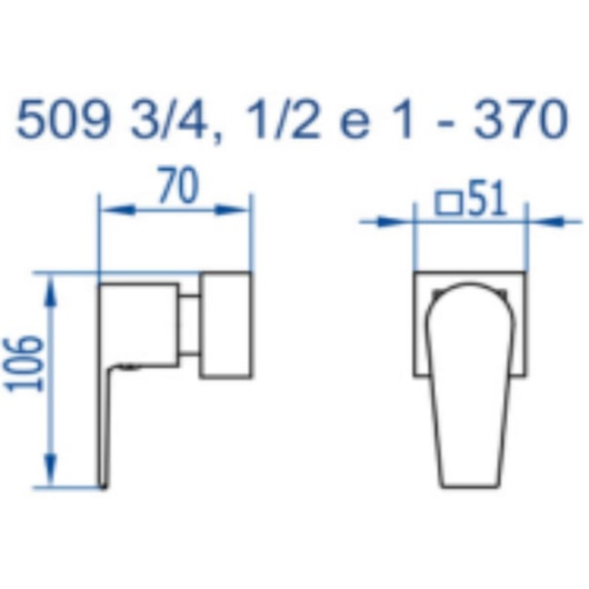 Acabamento Para Registro Base Deca Bold 370 3/4