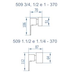 Acabamento Para Registro Base Deca E Similares 3/4 Bold 370 509 Champanhe Fani