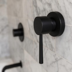 Acabamento Para Registro Base Deca Meber Docol Black Matte Drop
