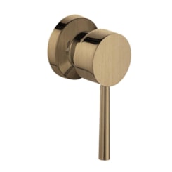 Acabamento Para Registro Base Deca Meber Docol Dourado Escovado Drop