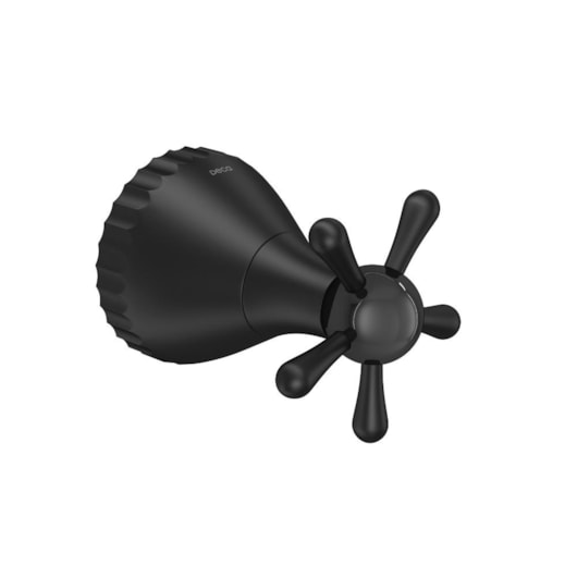 Acabamento Para Registro De Gaveta 11/4 e 11/2 Perola Black Matte Deca - Imagem principal - e0be4423-e6d3-4e04-878c-c9e642275ee1