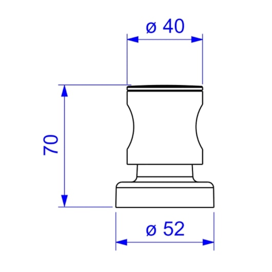 Acabamento Para Registro De Gaveta E Pressão Aspen 1/2 3/4 1 4900 Cromado Deca - Imagem principal - dfdd7731-465a-4c04-be1f-e9c3fa57bb01