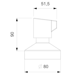 Acabamento para Registro de Gaveta e Pressão Base Deca 1.1/4 1.1/2 Fit Cromado Celite