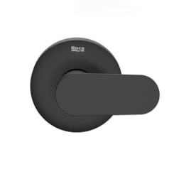 Acabamento para Registro de Gaveta e Pressão Universal 1.1/4 1.1/2 Cala Matte Black Roca