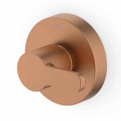 Acabamento para Registro de Gaveta e Pressão Universal 1.1/4 1.1/2 Design Rose Gold Matte Celite