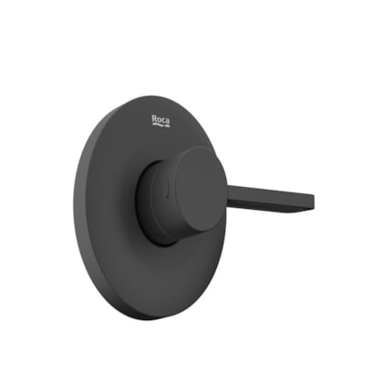 Acabamento para Registro de Gaveta e Pressão Universal 1.1/4 1.1/2 Logic Matte Black Roca