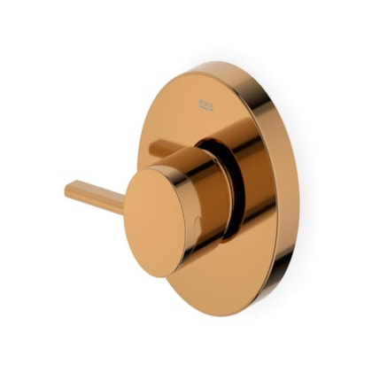 Acabamento para Registro de Gaveta e Pressão Universal 1.1/4 1.1/2 Ona Rose Gold Roca