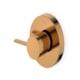 Acabamento para Registro de Gaveta e Pressão Universal 1.1/4 1.1/2 Ona Rose Gold Roca - 15401d59-4757-420e-af28-260f054e270b